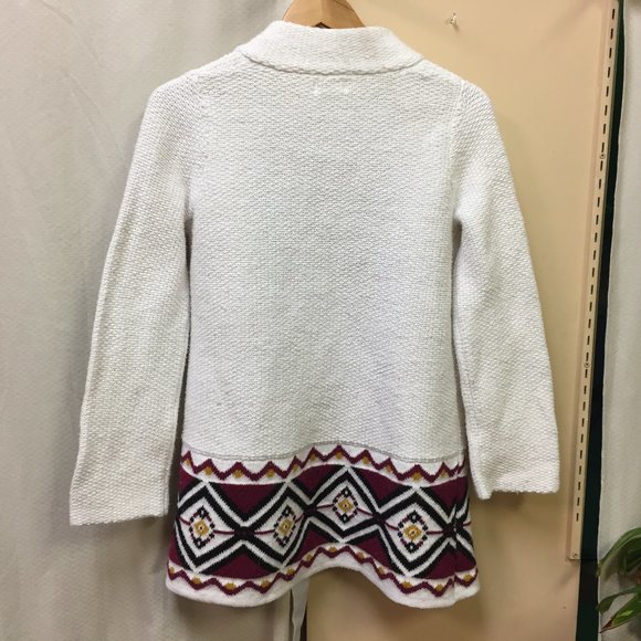 Old Navy Womens Cardigan Open Geometric Aztec Multicolored Size Small - Picture 6 of 9
